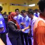 Walikota Eva Dwiana menghadiri pembukaan Kapolri Cup 2023 di PKOR Way Halim || Foto: Isitimewa