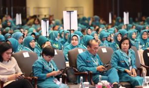 Riana Sari Hadiri Rakornas TP PKK se-Indonesia 2023 di Jakarta