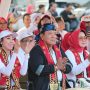 Gubernur saat menghadiri Parade Defile Kontingen Jamnas VII YJI Tahun 2023 || Foto: Adpim Pemprov Lampung