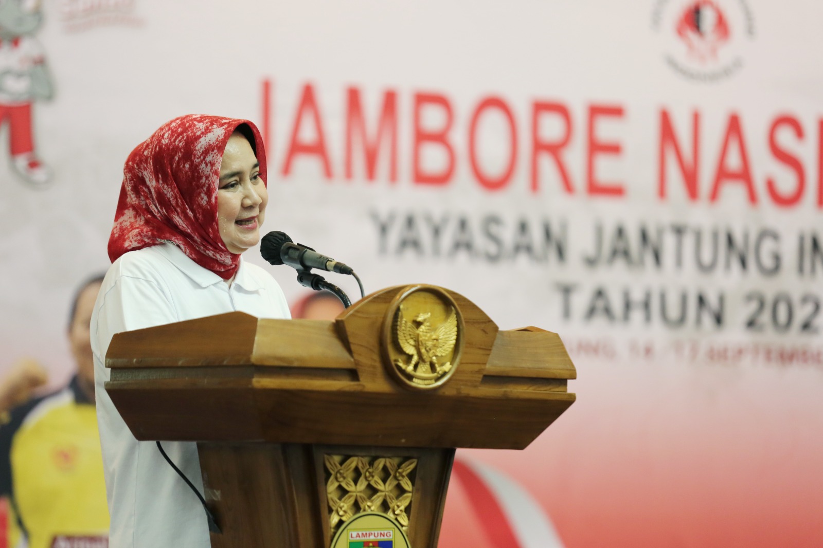 Jambore Nasional VII Yayasan Jantung Indonesia (YJI) resmi ditutup || Foto: Adpim Pemprov Lampung