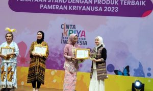 Stan Dekranasda Lampung Raih Juara 1 Pameran Kriya Nusa 2023