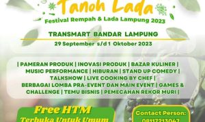 Festival Rempah Lampung Digelar 3 Hari, Ini Rangkaian Kegiatannya