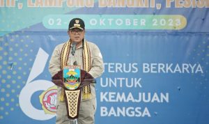 Gubernur Lampung Buka Bulan Bakti dan HUT Karang Taruna ke-63, Ini Pesannya
