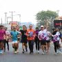 Sekdaprov Lampung, Fahrizal Darminto, yang juga Ketua Korpri Provinsi Lampung melakukan pengecekan dan tes rute persiapan untuk acara Lampung Half Marathon yang akan menjadi bagian dari rangkaian perayaan HUT Korpri ke-52 || Foto: Dinas Kominfotik Provinsi Lampung