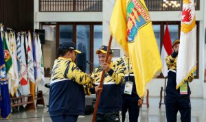 Gubernur Arinal Lepas Kontingen Lampung Ikuti Porwil Sumatera XI