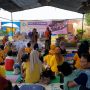 Puluhan penyandang disabilitas kategori Cerebral Palsy (CP) saat mengikuti kegiatan Family Gathering Forum Keluarga Cerebral Palsy (FKCP) Kota Metro yang digelar di taman bermain Palem Indah, Kecamatan Metro Barat || Foto: Istimewa