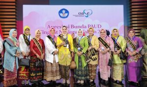Bunda PAUD Lampung Terima Penghargaan Wiyata Darma Madya dari Kemendikbud Ristek