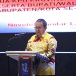 Gubernur Arinal Bersama Ketua KPU dan Ketua Bawaslu Provinsi Lampung Tanda Tangani Naskah Perjanjian Hibah Daerah Pilkada 2024