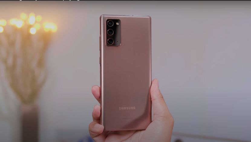 Galaxy Note 20 256 GB Second (Photo Youtube Putu Reza) 5W1HINDONESIA.ID