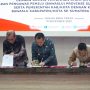 Pj Gubernur Sumsel Agus Fatoni bersama Ketua KPU RI dan Bawaslu Sumsel secara resmi menandatangani NPHD Dana Pilkada Tahun 2024 Provinsi dan Kabupaten/Kota || Foto: Istimewa