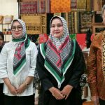 Ketua Dekranasda Provinsi Lampung Ibu Riana Sari Arinal menerima kunjungan Duta Besar (Dubes) Palestina untuk Indonesia Zuhair Al-Shun di Gedung Dekranasda Lampung || Foto: Adpim Pemprov Lampung