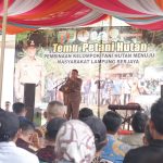 Gubernur Lampung Ajak KTH Jaga Kawasan Hutan