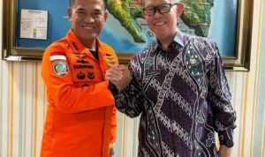 Sekdaprov Lampung Dampingi Kabasarnas Tinjau Posko Siaga Nataru