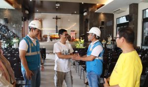 Pastikan Kelistrikan Aman saat Natal, PLN UID Lampung Tinjau Gereja di Bandar Lampung