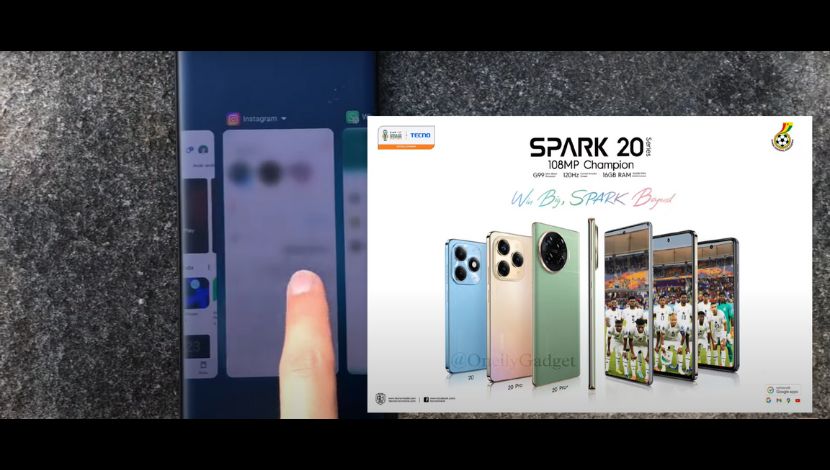 Tecno Spark 20 Pro Plus (Photo Youtube NT Gadget) 5W1HINDONESIA.ID
