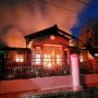 Sebuah rumah ludes terbakar pada peristiwa kebakaran di perum Korpri Sukarame, Bandar Lampung || Foto: Dok. Dinas Damkar Bandar Lampung