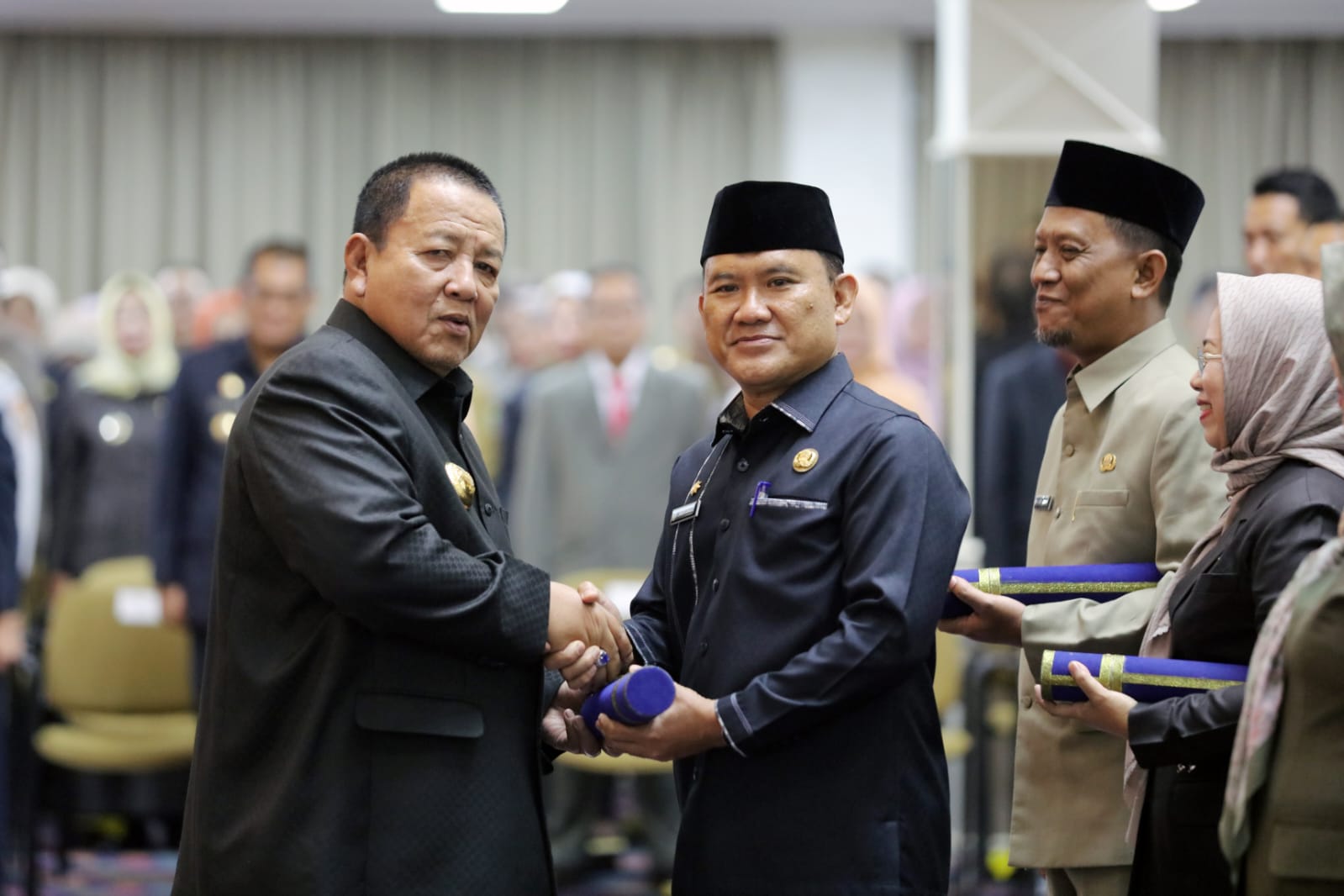 Gubernur Lampung Arinal Djunaidi melantik 4 Pejabat Pimpinan Tinggi Pratama (Eselon II), 64 Pejabat Administrator (Eselon III) dan 89 Pejabat Pengawas (Eselon IV) di Lingkungan Pemerintah Provinsi Lampung || Foto: Adpim Pemprov Lampung