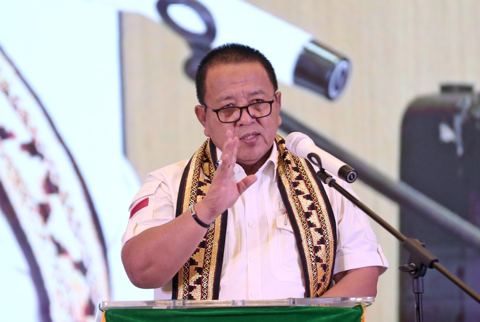Gubernur Lampung Arinal Djunaidi saat membuka Konferensi Wilayah (Konferwil) Lampung INI di Grand Mercure Lampung || Foto: Adpim Pemprov Lampung