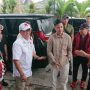 Ketua Umum DPP Partai Solidaritas Indonesia (PSI) Kaesang Pangarep didampingi istri, Erina Gudono melaksanakan kunjungan ke Provinsi Lampung || Foto: 5W1HIndonesia.id