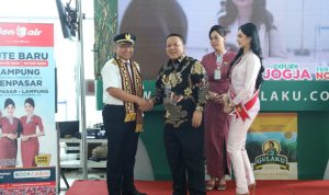 Gubernur Arinal Luncurkan Penerbangan Perdana Rute Lampung – Yogyakarta – Bali