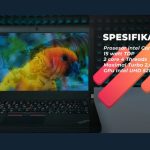 Laptop Lenovo ThinkPad X260 Second, Harga & Spesifikasi