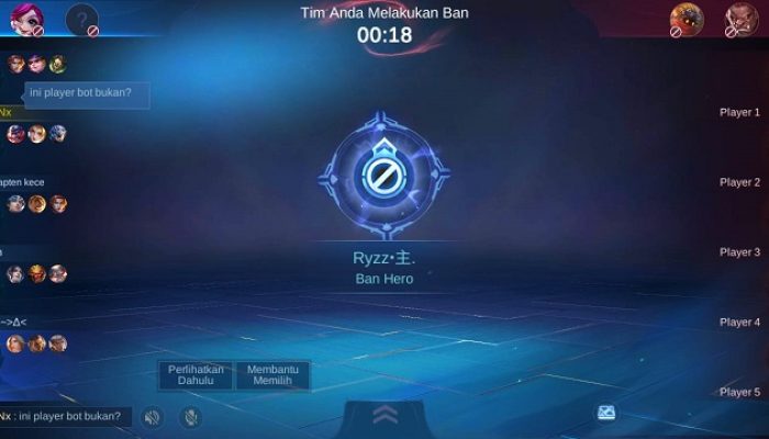 Ciri-ciri Player Bot di Mobile Legends