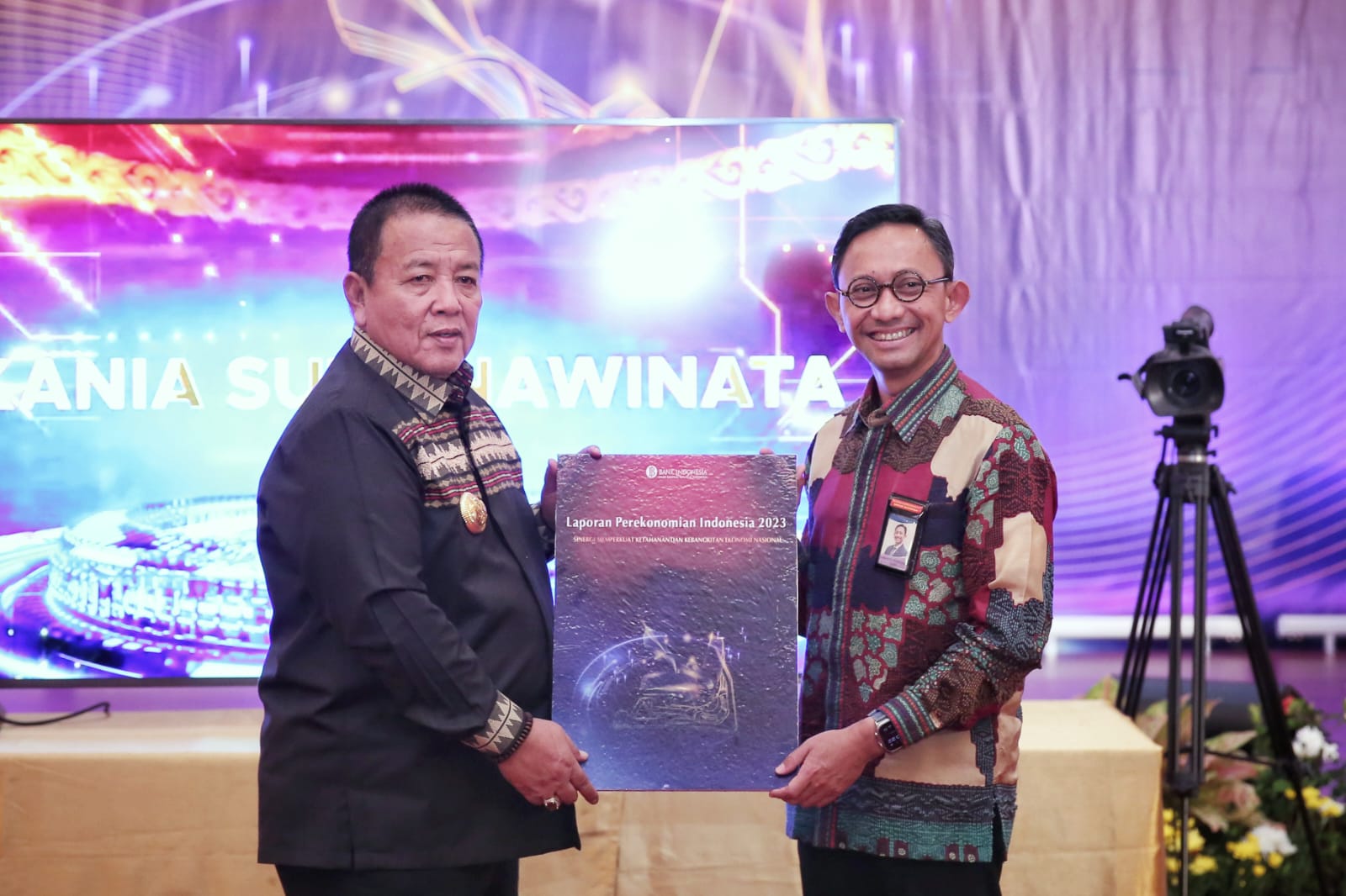 Gubernur Lampung Arinal Djunaidi mengikuti Peluncuran Laporan Perekonomian Indonesia 2023 yang digelar Bank Indonesia (BI) || Foto: Adpim Pemprov Lampung