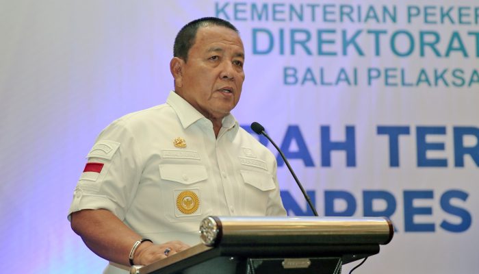 Gubernur Lampung Hadiri Penandatanganan Berita Acara Serah Terima Operasional Paket Inpres Jalan Daerah 2023