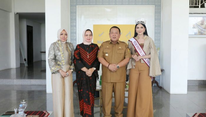 Terima Audiensi Finalis Puteri Indonesia 2024 Asal Lampung, Gubernur: Kenalkan Potensi di Ajang Nasional