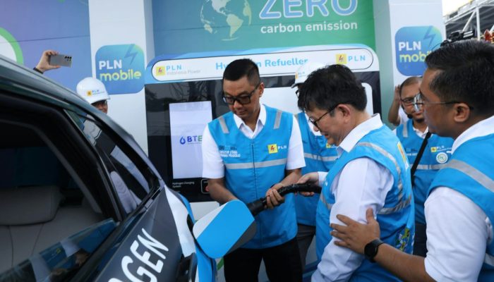 Pertama di Indonesia, PLN Operasikan Stasiun Pengisian Hidrogen untuk Kendaraan