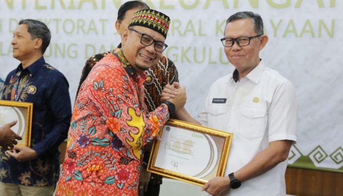 Pemprov Lampung Raih Penghargaan Anugerah Reksa Bandha dari Kanwil DJKN Lampung-Bengkulu