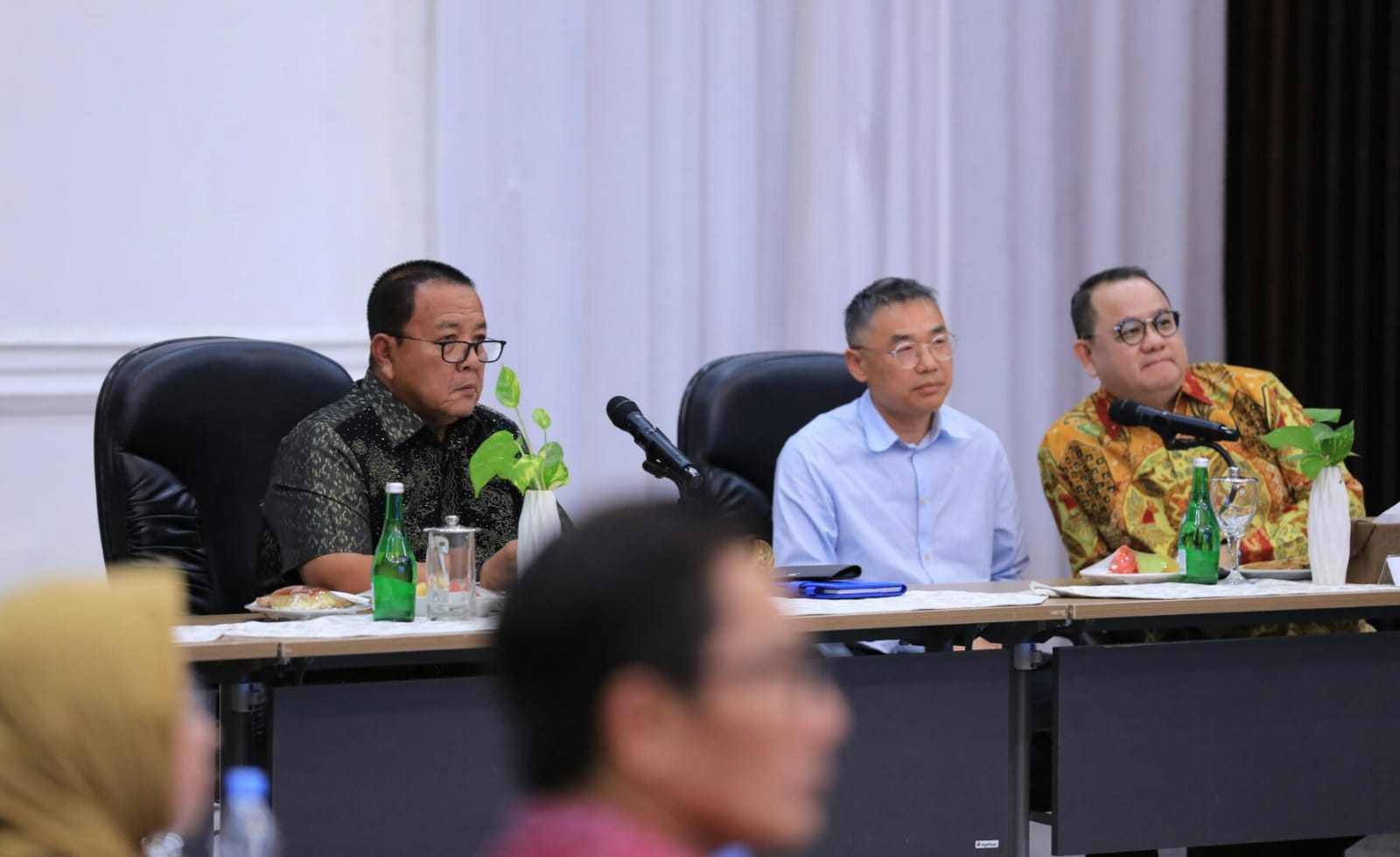 Gubernur saat menerima kunjungan Group Angel Yeast yang merupakan investor produk ragi terbesar nomor satu di Tiongkok dan terbesar nomor dua di dunia || Foto: Adpim Pemprov Lampung