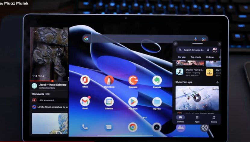 Tablet Realme Pad 5G (Photo Youtube GadgetPro IDN) 5W1HINDONESIA.ID
