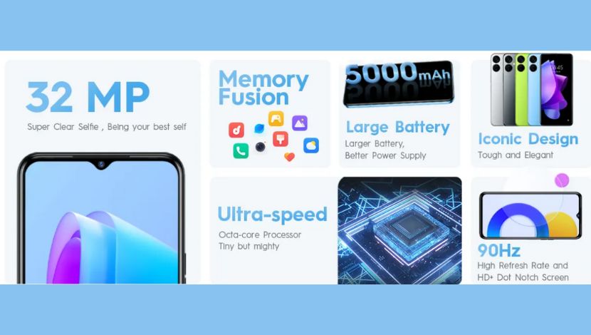 Tecno Spark 9T 128 GB Second (Photo tecno-mobile.com) 5W1HINDONESIA.ID