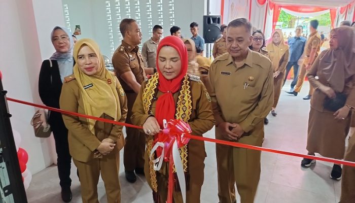 Walikota Eva Dwiana Resmikan Gedung UPT Instalasi Farmasi Bandar Lampung