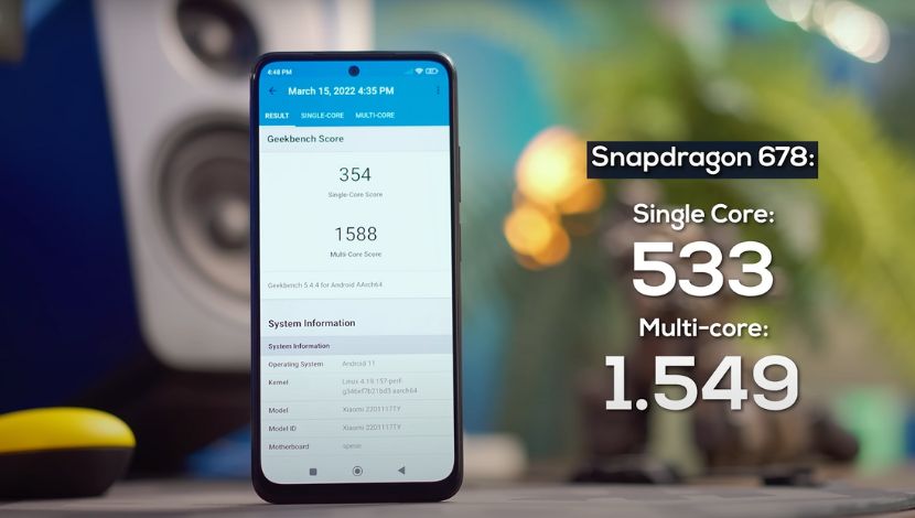 Xiaomi Redmi Note 11 4G 128 GB Second (Photo Youtube GadgetIn) 5W1HINDONESIA.ID