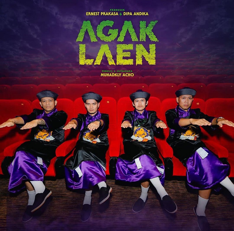 Film Komedi Horor "Agak Laen" masuk 10 film Indonesia terlaris setelah ditonton oleh 4,7 juta kali di Bioskop || Foto: Instagram @Indrajegel