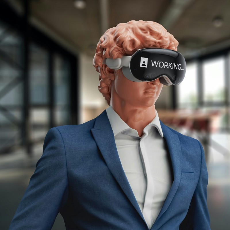 Ilustrasi Vision Pro || Foto: Photo by https://unsplash.com/@omilaev? || Igor Omilaev