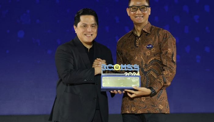Dirut PLN Raih Best CEO of Communications di Ajang BCOMSS 2024