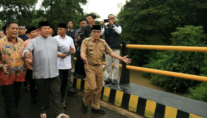 Hubungkan Kota Metro dan Lampung Timur, Gubernur Arinal Resmikan Jembatan Way STKIP-PGRI