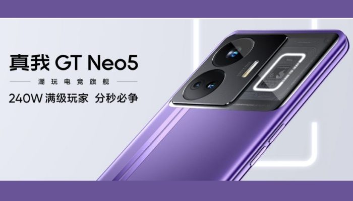Realme GT Neo5, Hadir dengan Snapdragon 8+ yang Super Powerful!