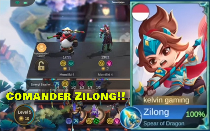 Commander Zilong Magic Chess || Foto: 5W1HINDONESIA.ID