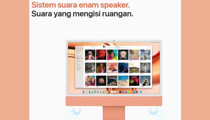AIO Desktop Apple 2023 iMac MQRQ3HN/A, Berbagai Pilihan Warna dan Fitur Menarik dari iMac!