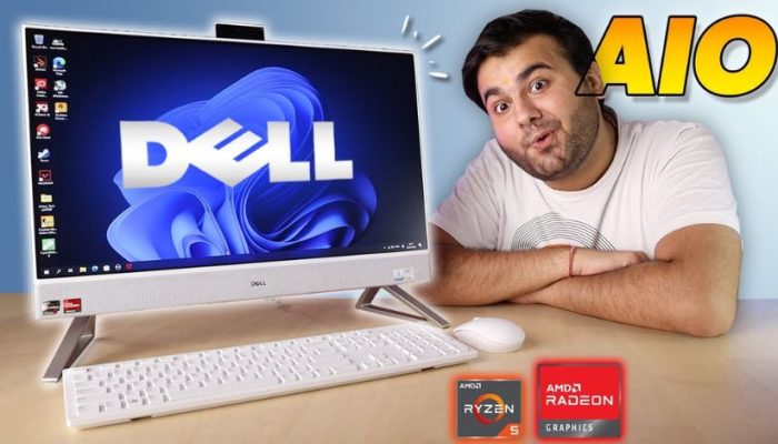 Dell Inspiron 5415 All in One PC: Irit, Compact & Harganya Murah Banget!