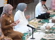 Ketua TP PKK Lampung Ikuti Pengajian Rutin Bulan Ramadhan 1445 H
