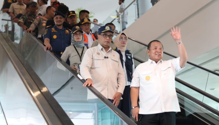 Dampingi Menhub dan Menko PMK, Gubernur Arinal Tinjau Arus Balik Idul Fitri 1445 H