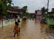 Sejumlah wilayah di Bandar Lampung terendam banjir setelah diguyur hujan sejak dini hari pada jumat (12/4) || Foto: Istimewa