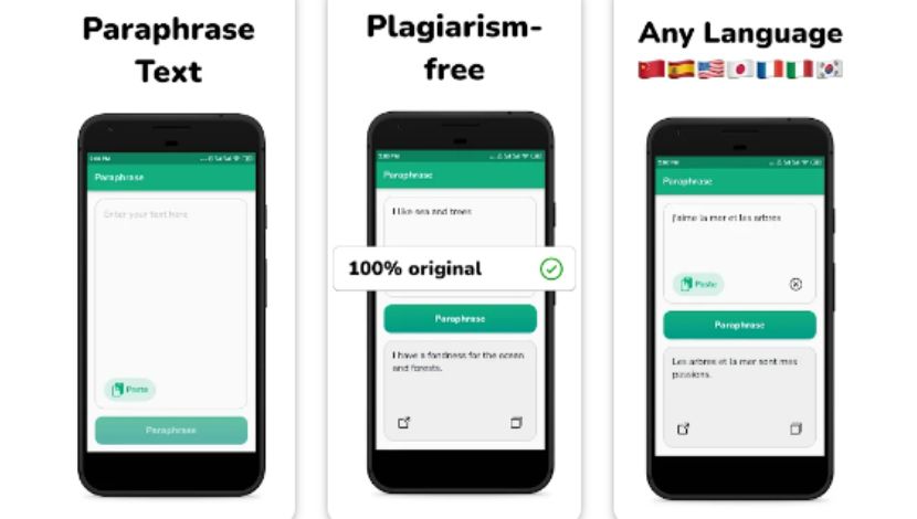 Aplikasi untuk Parafrase (Photo Play Store) 5W1HINDONESIA.ID