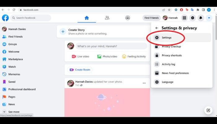 Cara Mengganti Nama Akun Facebook