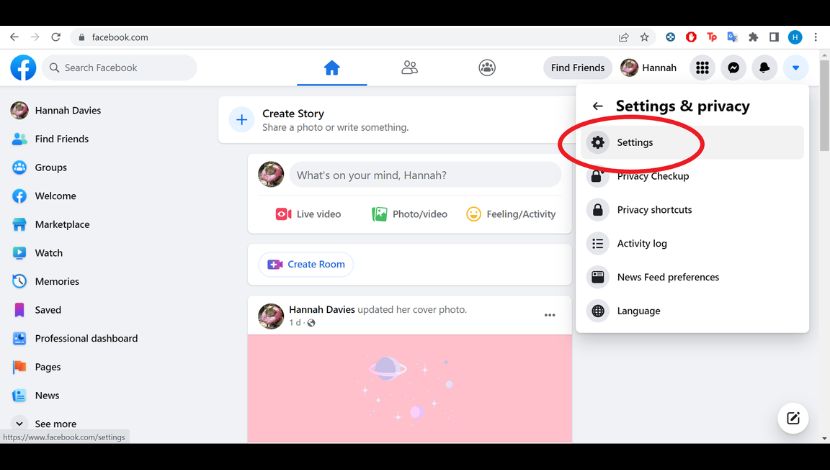 Cara Mengganti Nama Akun Facebook (Photo Trusted Reviews) 5W1HINDONESIA.ID